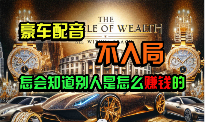炫富神器当天见收益：简单无脑粘贴复制，闷声发财无上限-54创业网